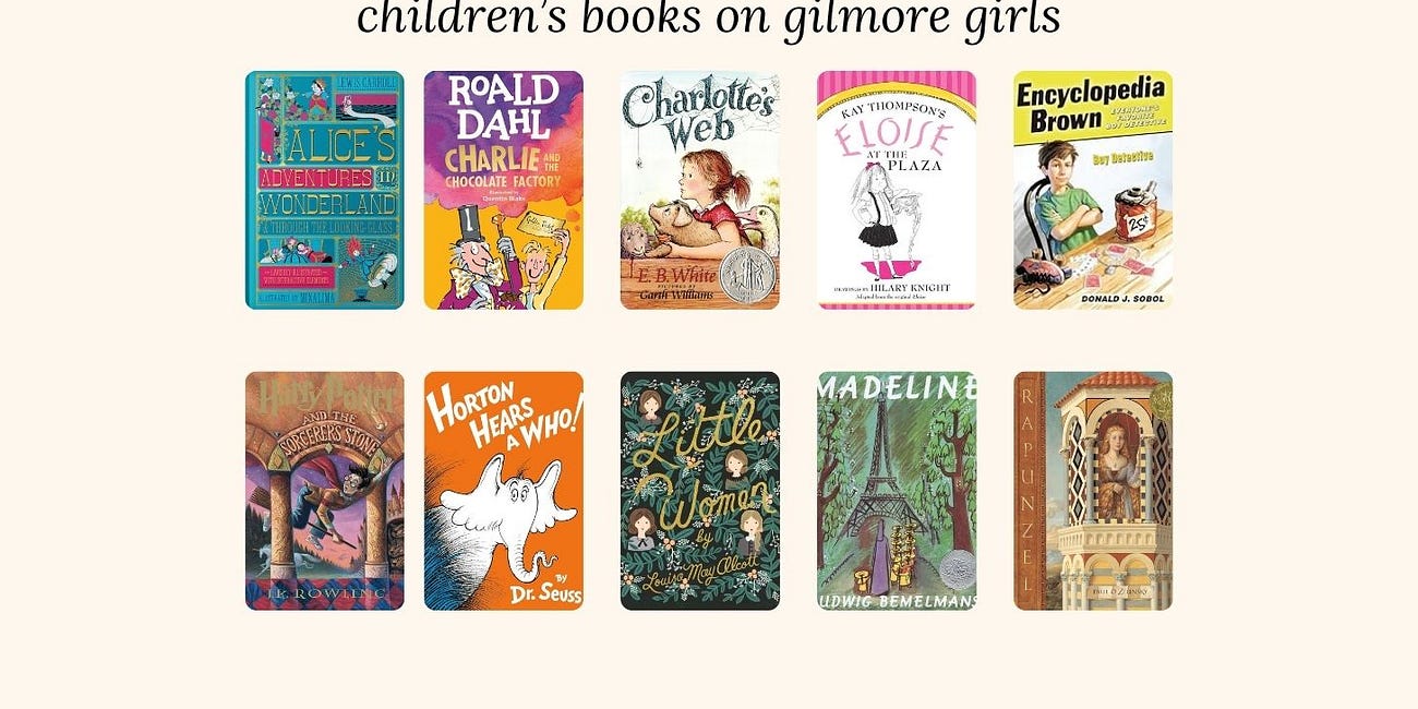 40+ Children's Books Referenced on Gilmore Girls For Budding Rory's