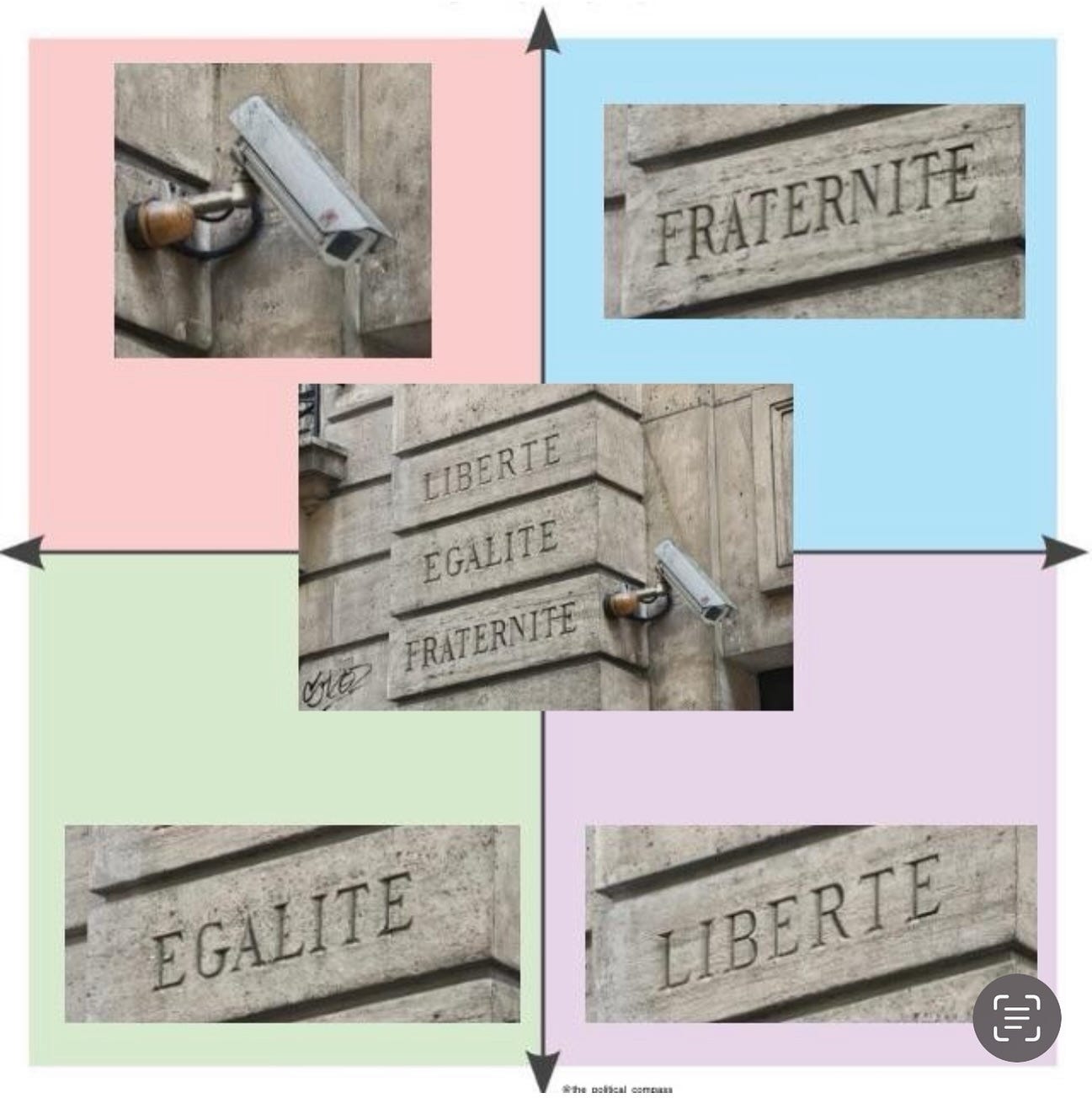 May be an image of text that says "FRATERNITE LIBERTE EGALITE EGALITE FRATERNITE GLED EGALITE สร่นง LIBERTE E"
