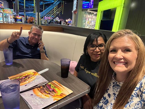 Some of our alumni gathered at Main Event.