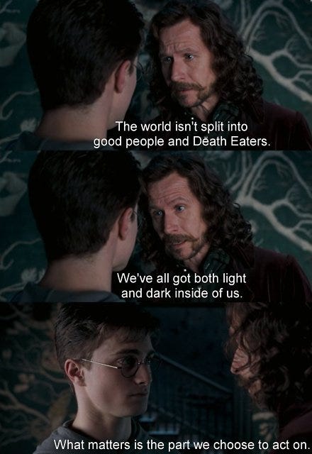 Harry Potter World on Twitter: "“We've all got both light and dark inside  of us.” – Sirius Black https://t.co/YXnKF3dlie" / Twitter Harry Potter World on Twitter: "“We've all got both light and dark inside  of us.” – Sirius Black https://t.co/YXnKF3dlie" / Twitter