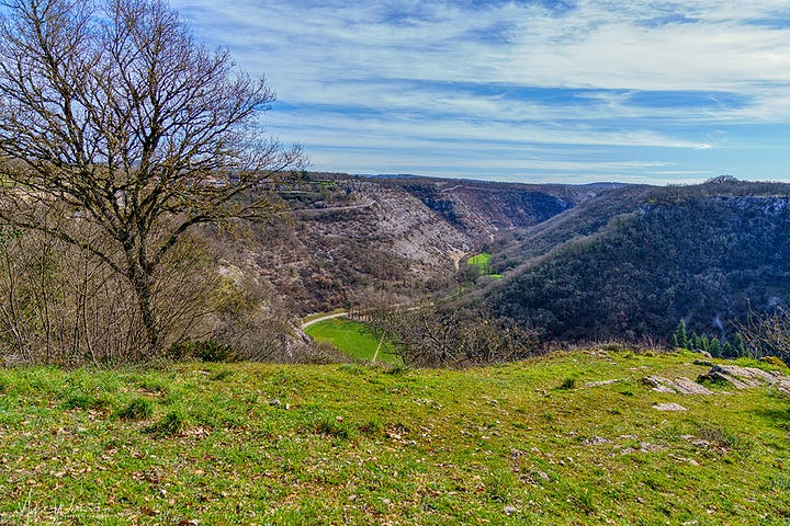 Surrounding area of Rocamadour