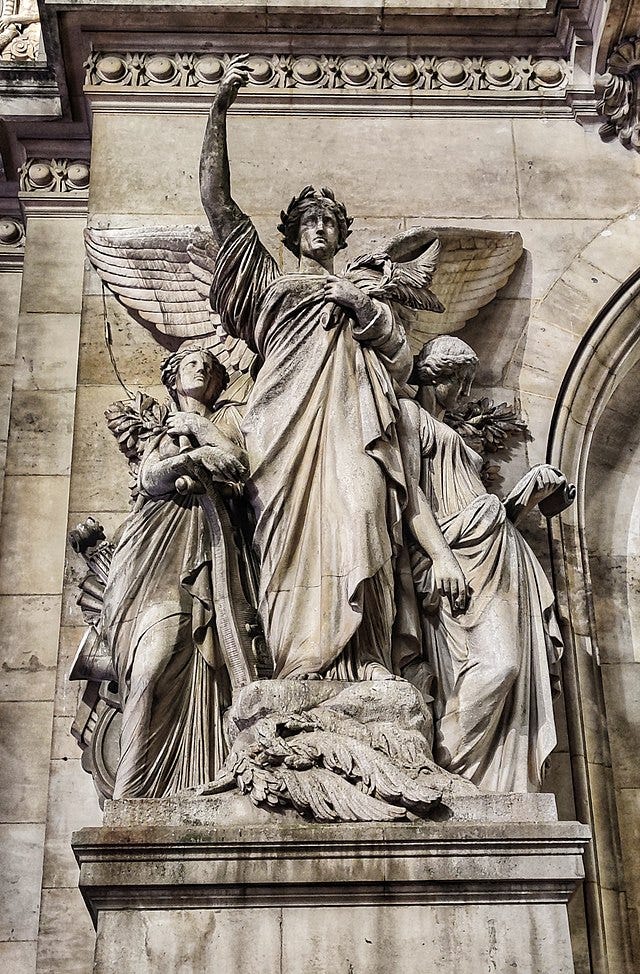 Harmony, poetry, and music, Garnier