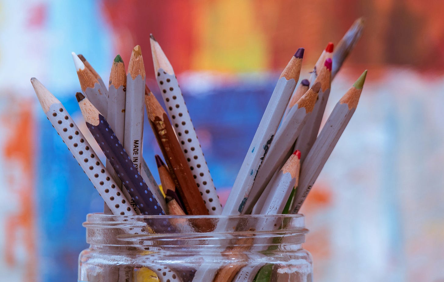 Pencils in a jar Pencils in a jar