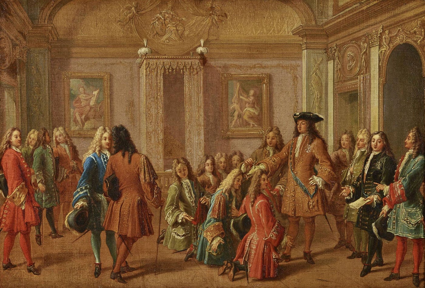 Louis XIV taming the French nobility Versailles Louis XIV taming the French nobility Versailles