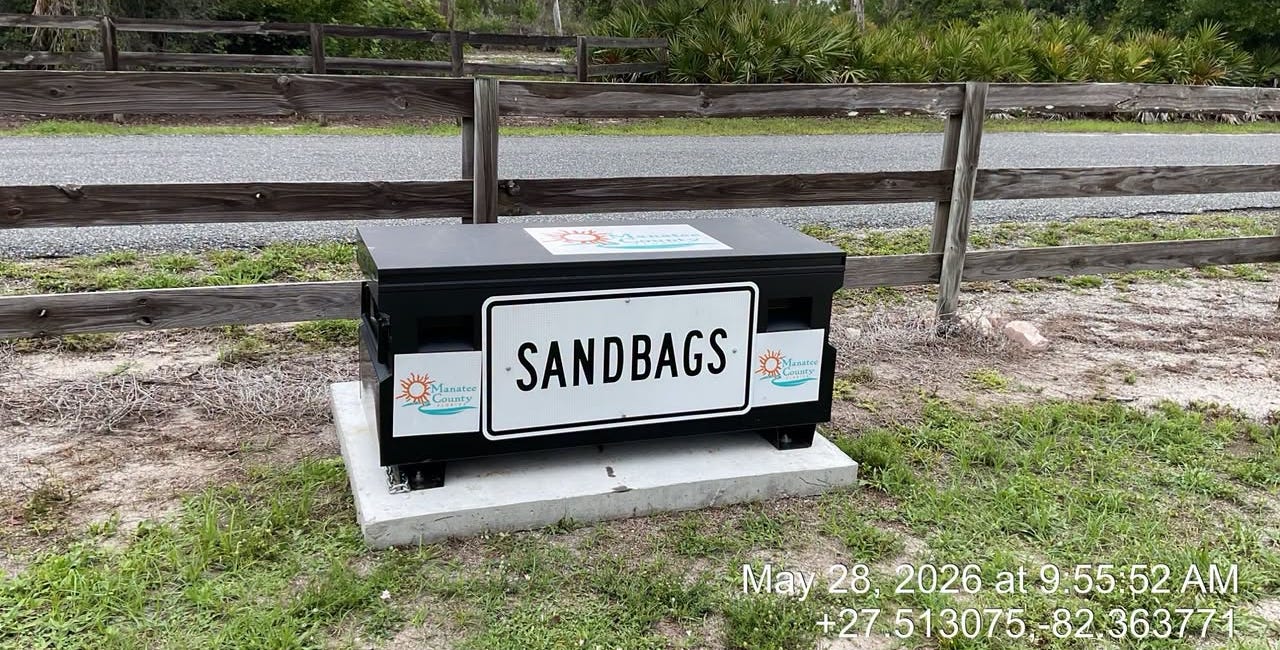 Manatee County Reminds Residents Permanent Sandbag Sites Remain Open