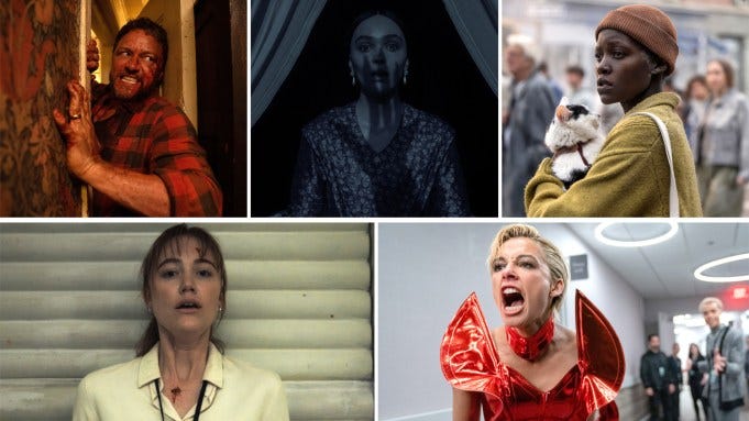 'Speak No Evil', 'Nosferatu', 'A Quiet Place: Day One', 'Smile 2' and 'Longlegs' movies 'Speak No Evil', 'Nosferatu', 'A Quiet Place: Day One', 'Smile 2' and 'Longlegs' movies