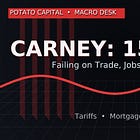 Carney’s First 150 Days: The Economic Scorecard Is Failing