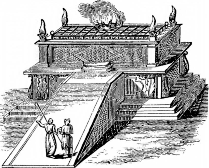 Temple's Brazen Altar Temple's Brazen Altar