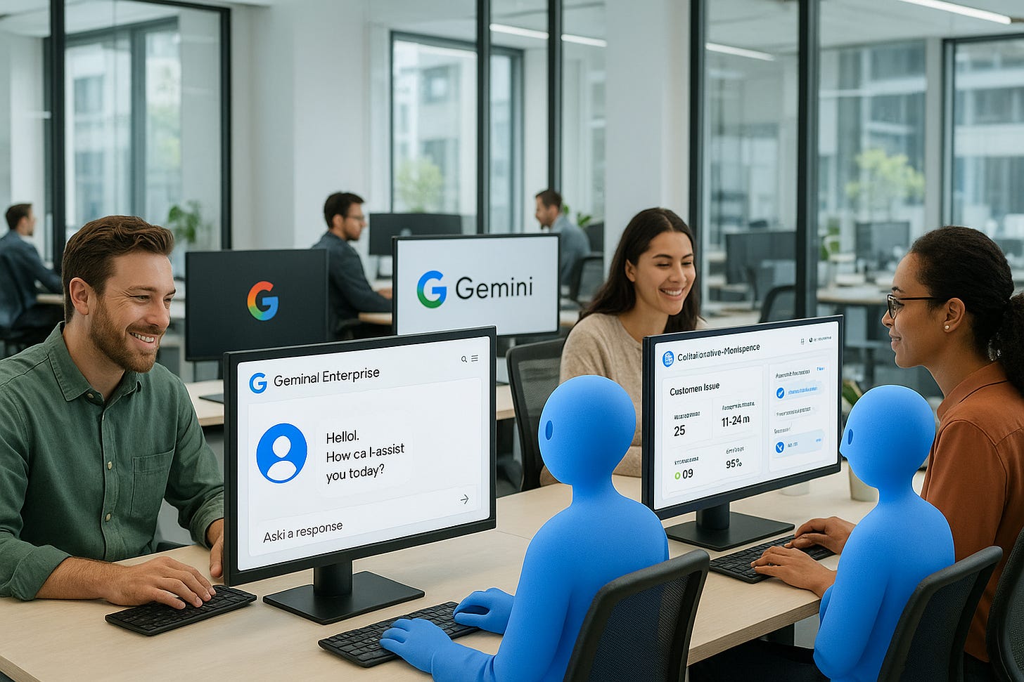 Google's Gemini Enterprise bringing AI agents to workplace customer service