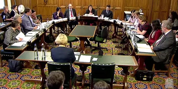 Why can't some parliamentary select committees get female witnesses? :  Democratic Audit