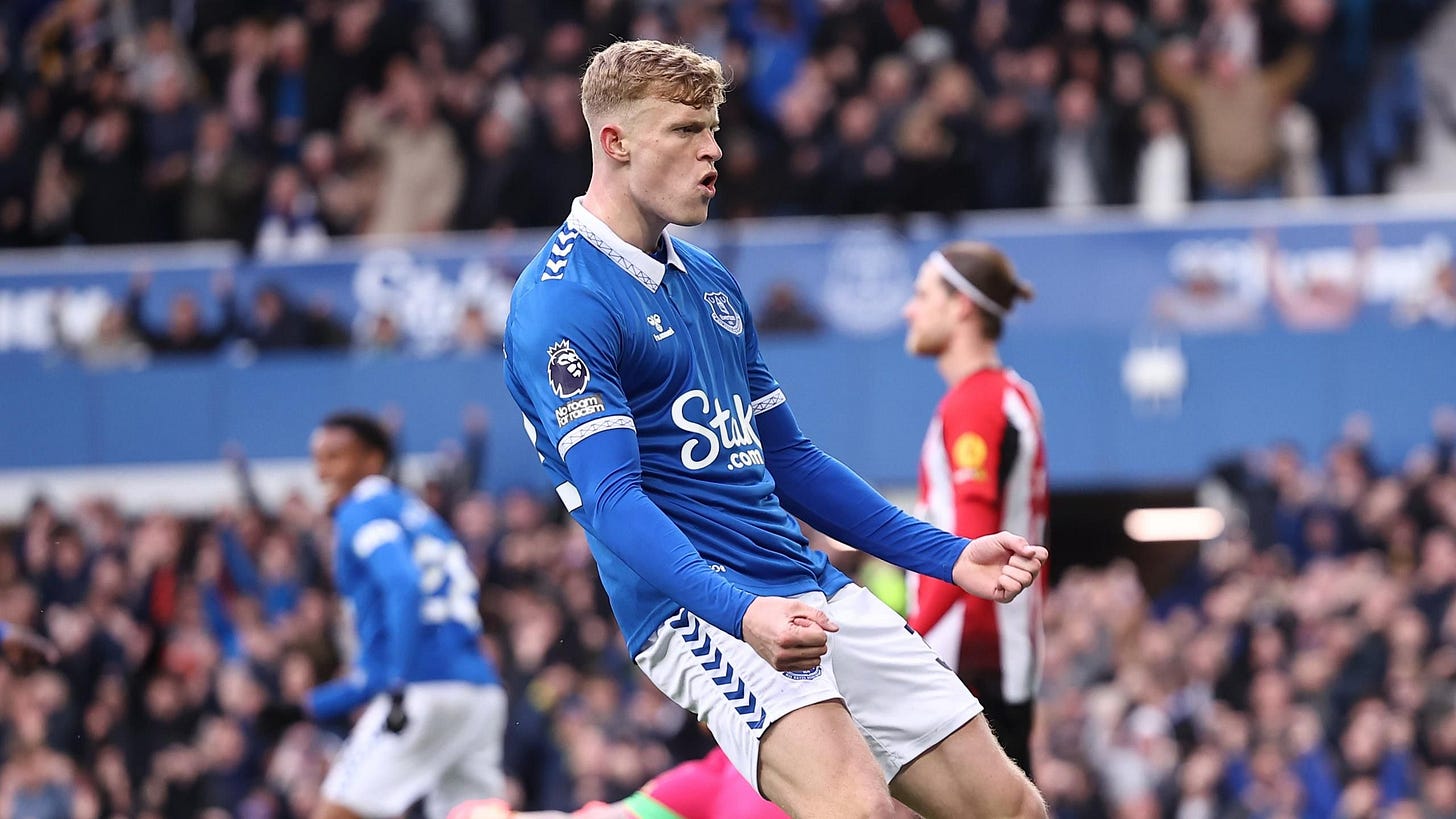 Manchester United and Tottenham to battle for £80m transfer target Jarrad  Branthwaite - Paper Round - TNT Sports