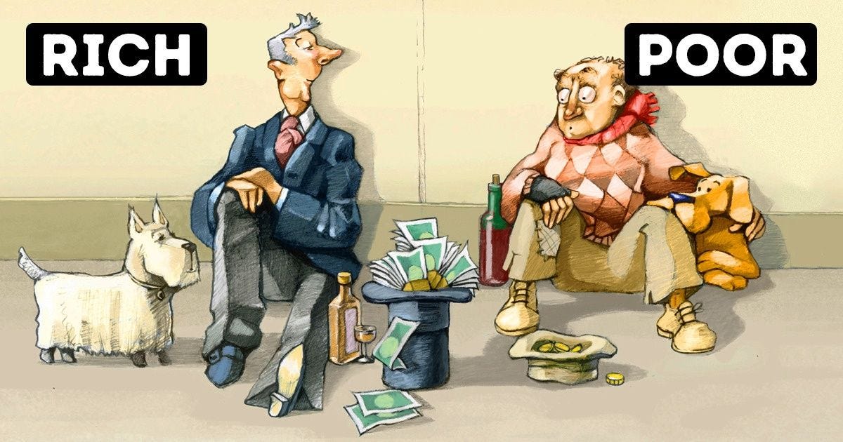 Rich and poor – Your world of yachts