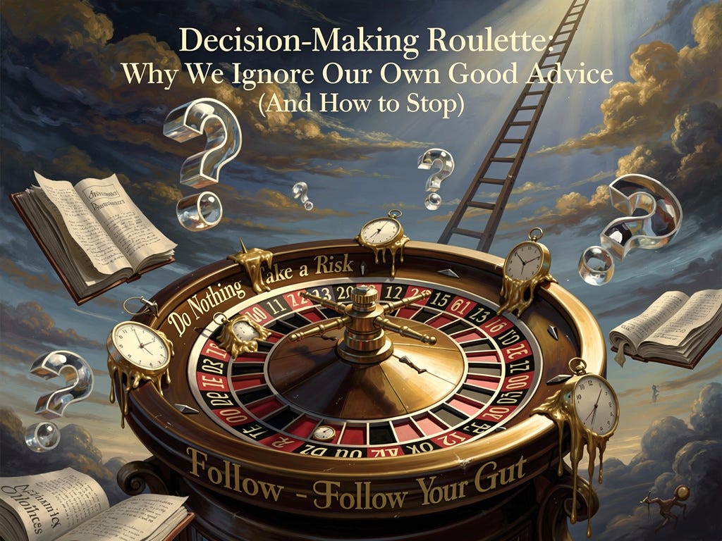 Decision-Making Roulette - by Kim Parker