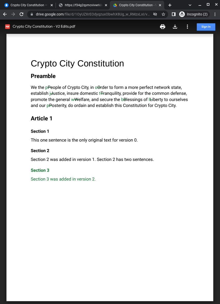 Constitutions Belong on the Blockchain - by Nicholas Bonard