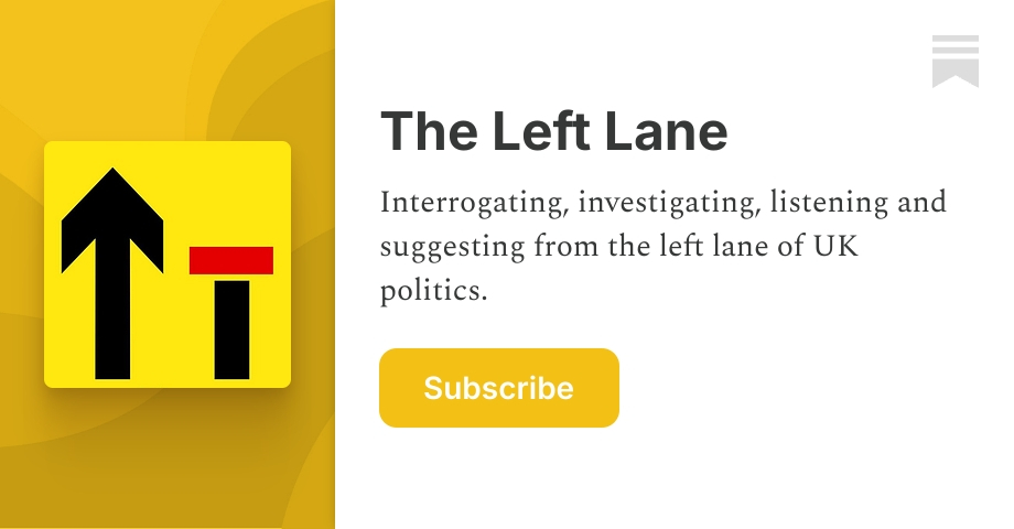 The Left Lane | Substack