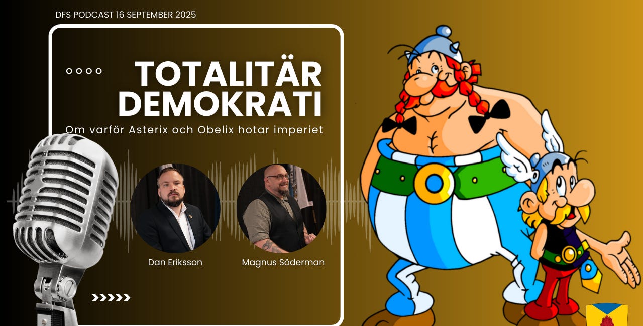 Om varför Asterix och Obelix hotar imperiet