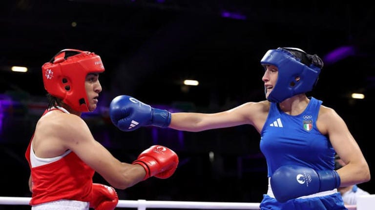 Olympics fans rage as athlete who has failed gender test wins boxing fight  - 'End of equality in sport'
