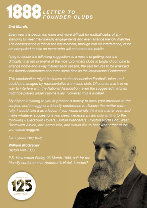 McGregor letter