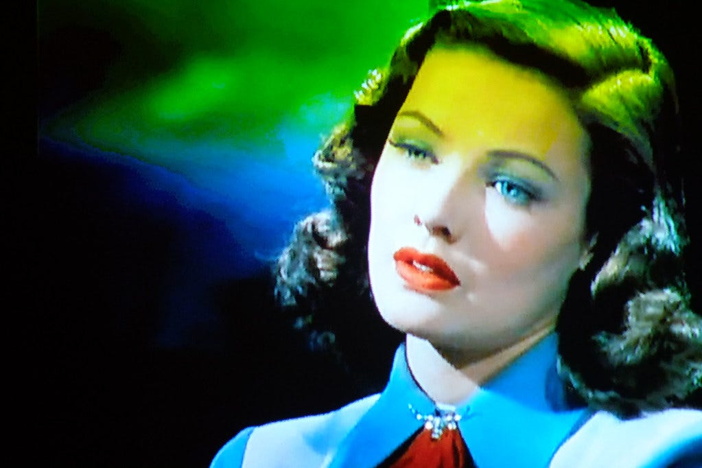 Gene Tierney | Gene Tierney in color! TV screenshot of the 1… | Flickr
