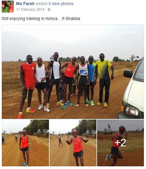 Sir Mo Farah's running partner filmed buying EPO in Kenya