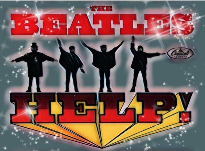 Graphic design edit by Daniel Van Auken of the U.S. Help! soundtrack cover by The Beatles. Graphic design edit by Daniel Van Auken of the U.S. Help! soundtrack cover by The Beatles.