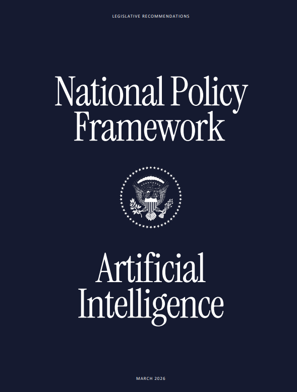 US releases national AI policy framework