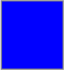 A blue rectangular object with white border

Description automatically generated