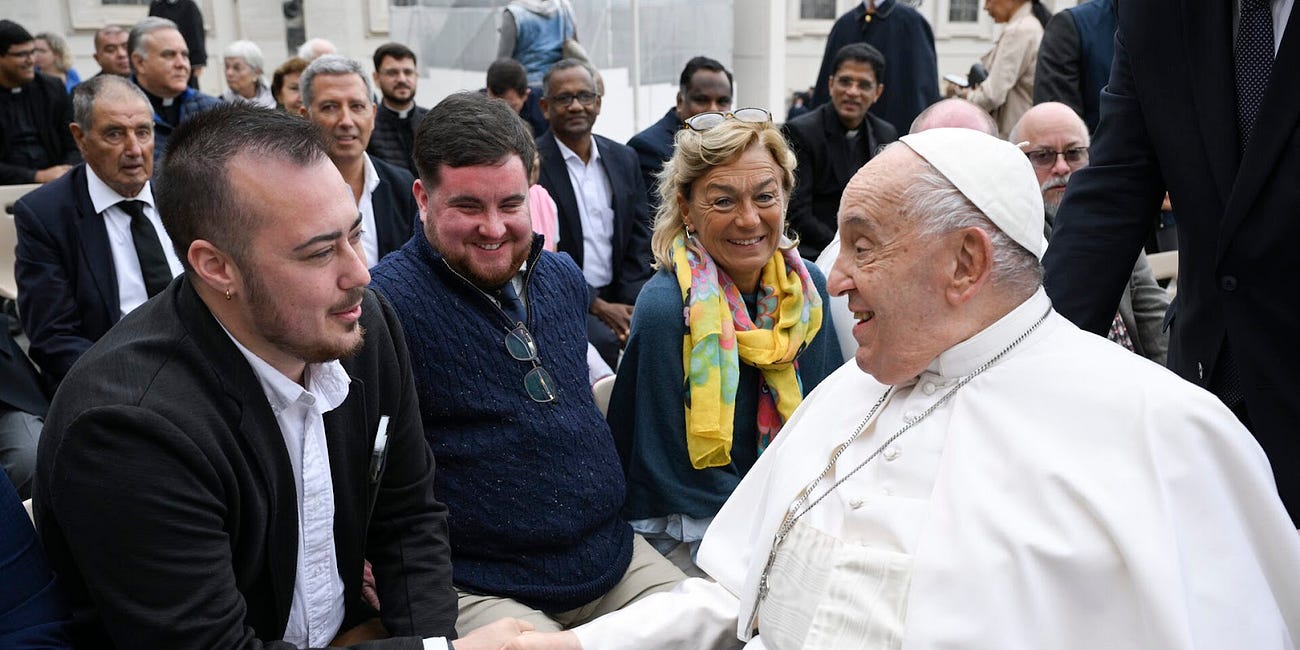 I met Pope Francis