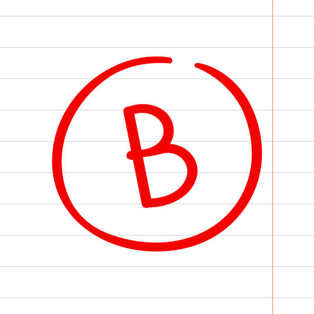 40+ Grade B Illustrations, Royalty-Free Vector Graphics & Clip Art - iStock  | Exam, Bad grade