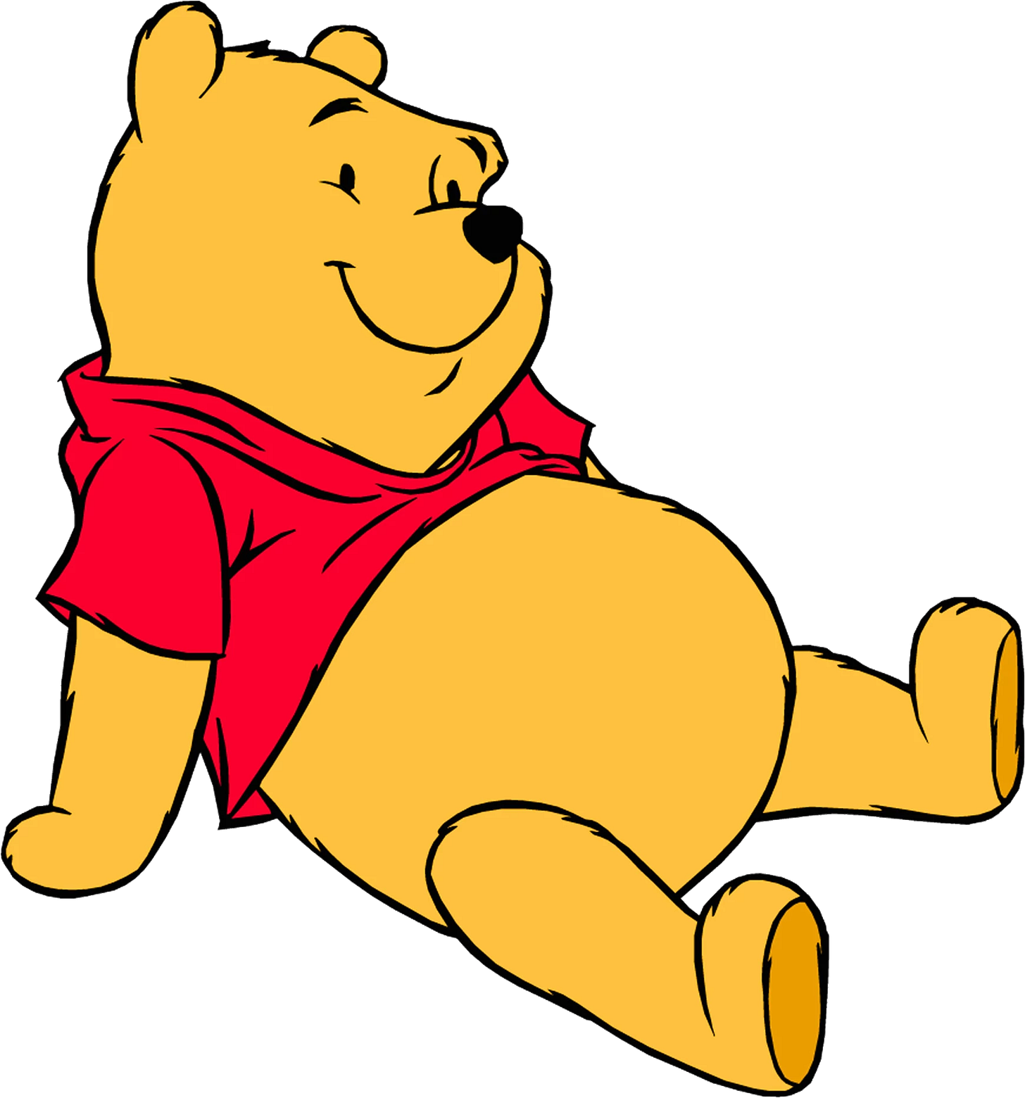 Winnie Pooh PNG transparent image download, size: 1741x1865px