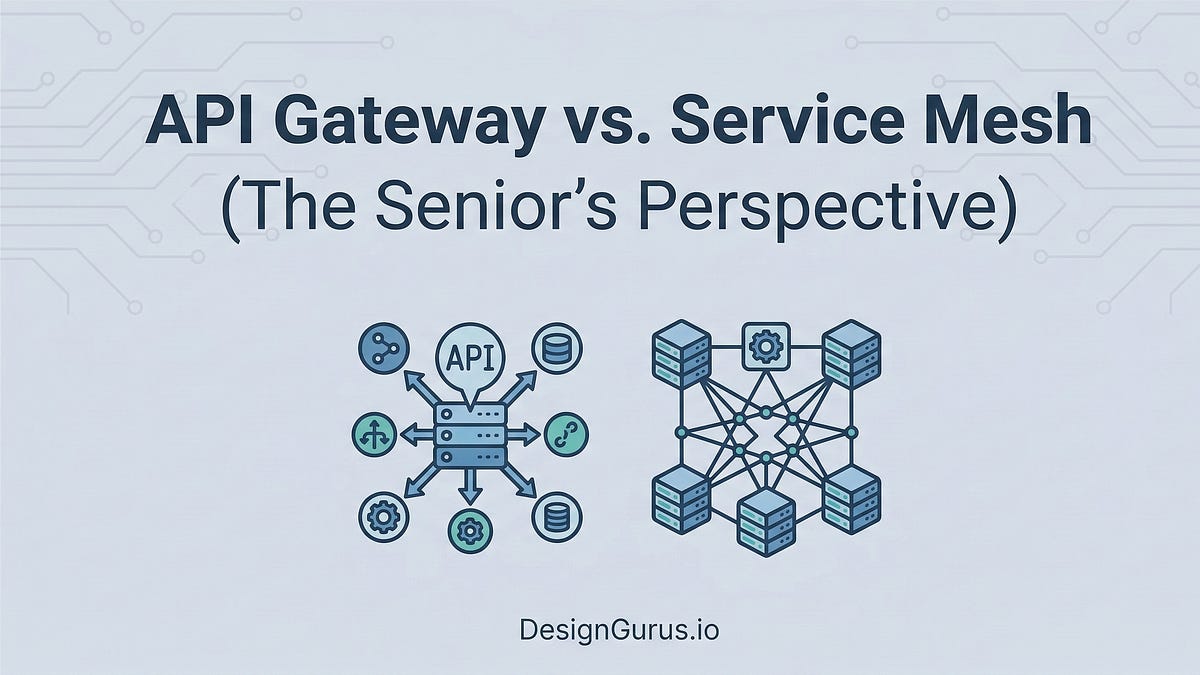 System Design Interview: API Gateway vs. Service Mesh (The Senior’s ...