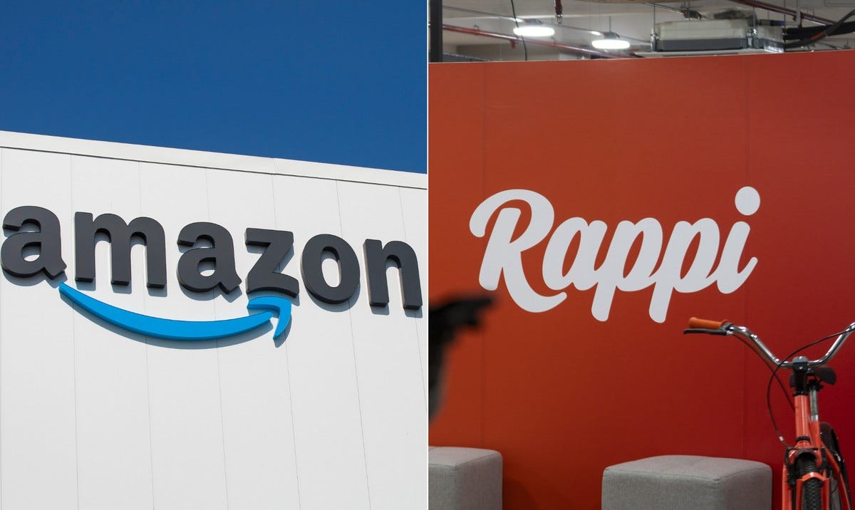 Amazon compra participação na Rappi, diz agência