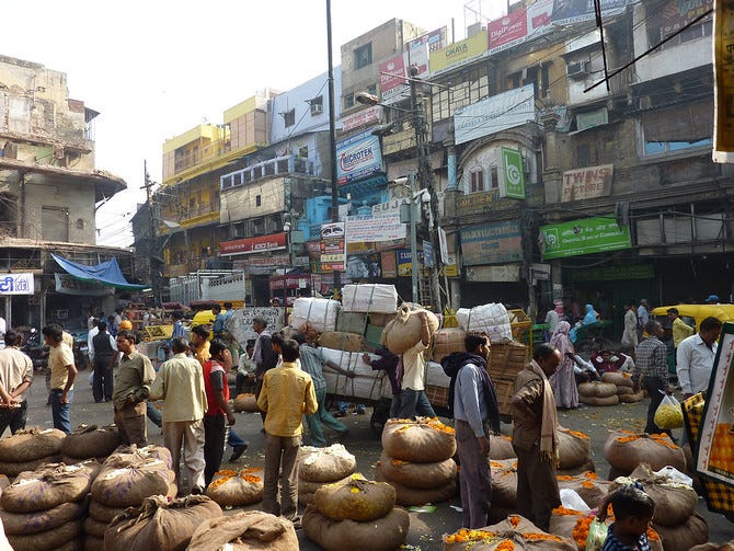 Old Delhi Spice Market