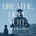Logo for Breathe. Hope. Vote.