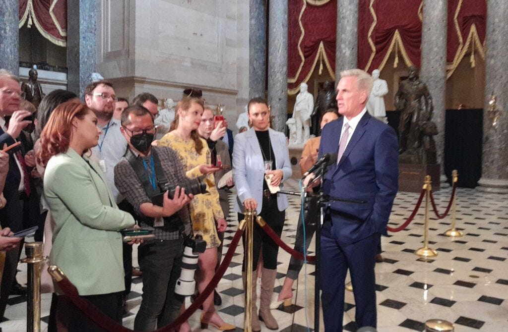 U.S. House Speaker Kevin McCarthy
