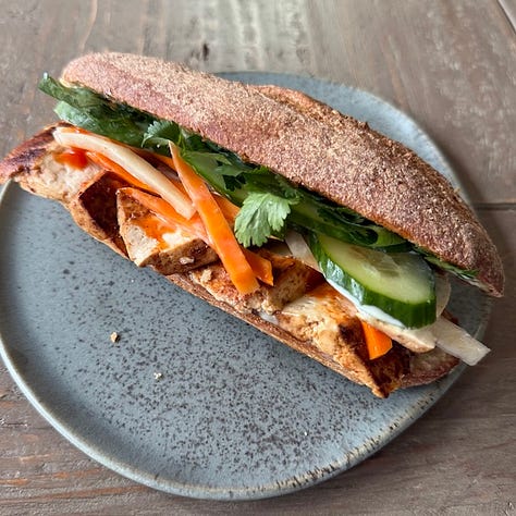 char siu sliders and banh mi and more...
