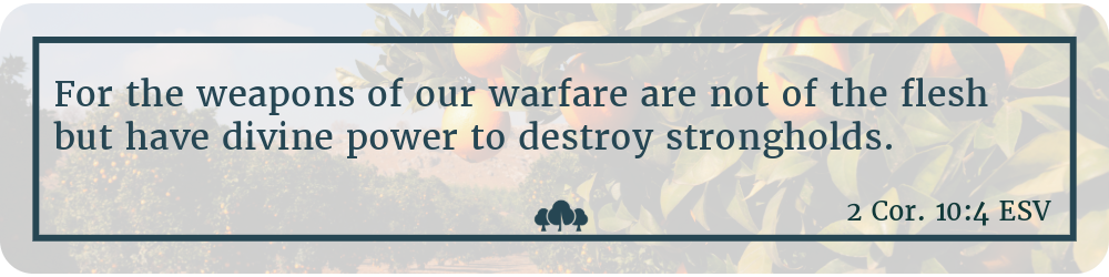 2 Corinthians 10:4