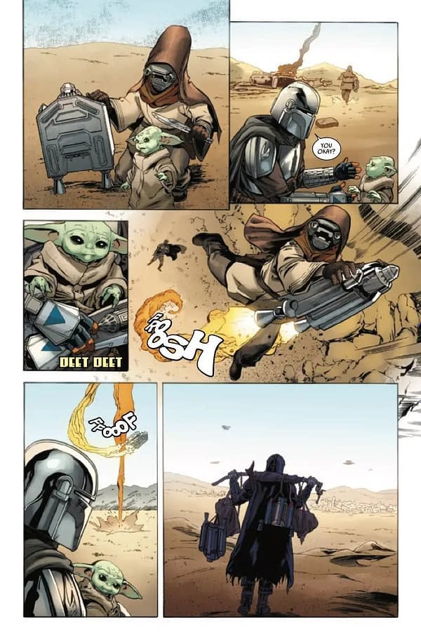 Interior preview page from STAR WARS: THE MANDALORIAN S2 #2 DIKE RUAN COVER