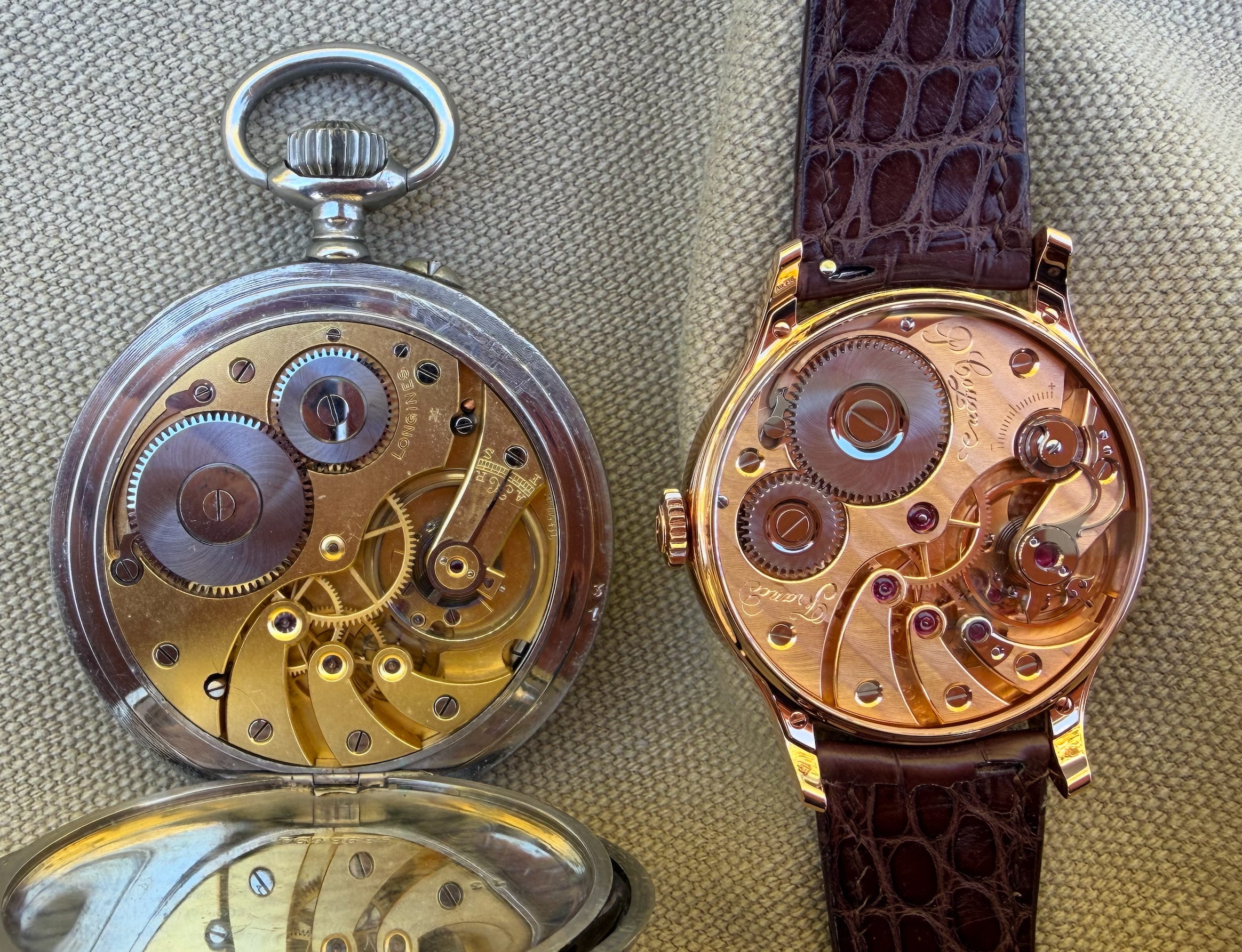 ホリコン My First Pocket Watch: A Longines with Caliber 19.71N from 1916