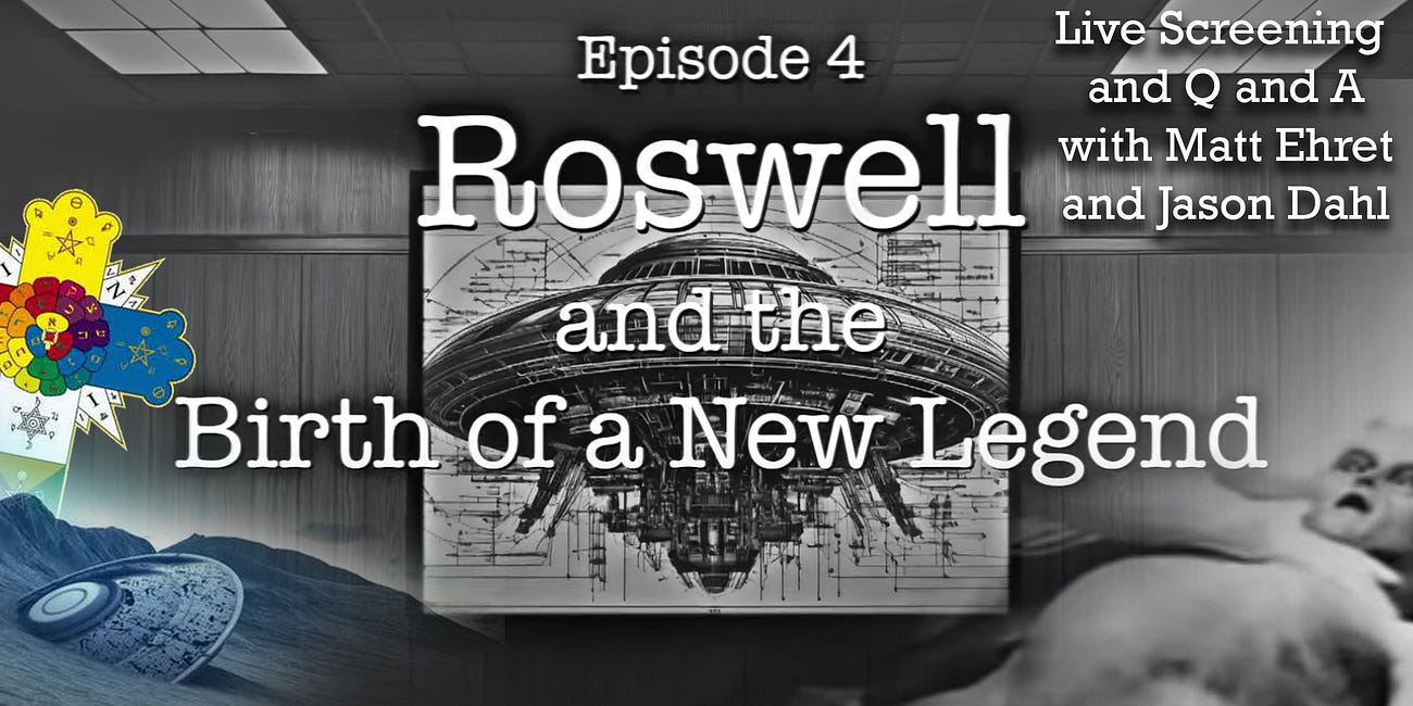 Hidden Hand Behind UFOs Ep 4 Watch Party and Live Convo with Matt Ehret and Jason Dahl