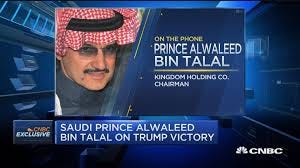 Saudi Prince Alwaleed says the ...