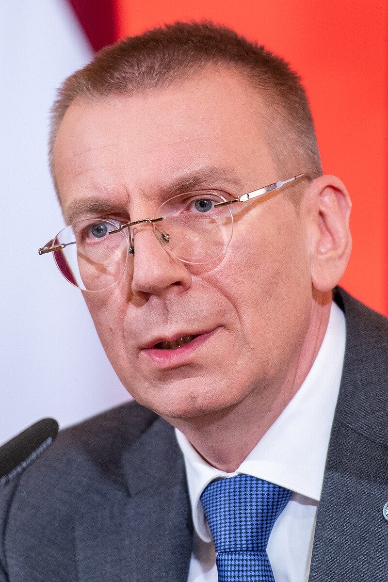 Portrait of Edgars Rinkēvičs