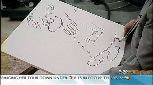 Rolf Harris on SUNRISE Rolf Harris on SUNRISE
