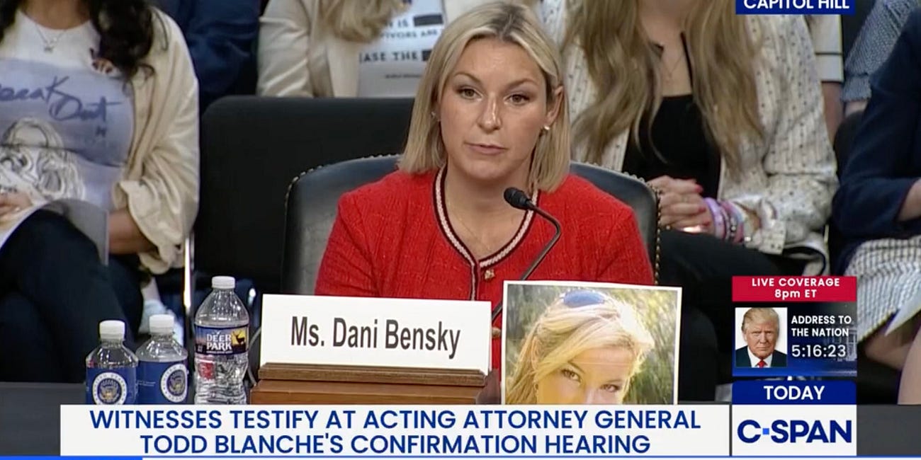 Todd Blanche Failed Epstein Survivors Again