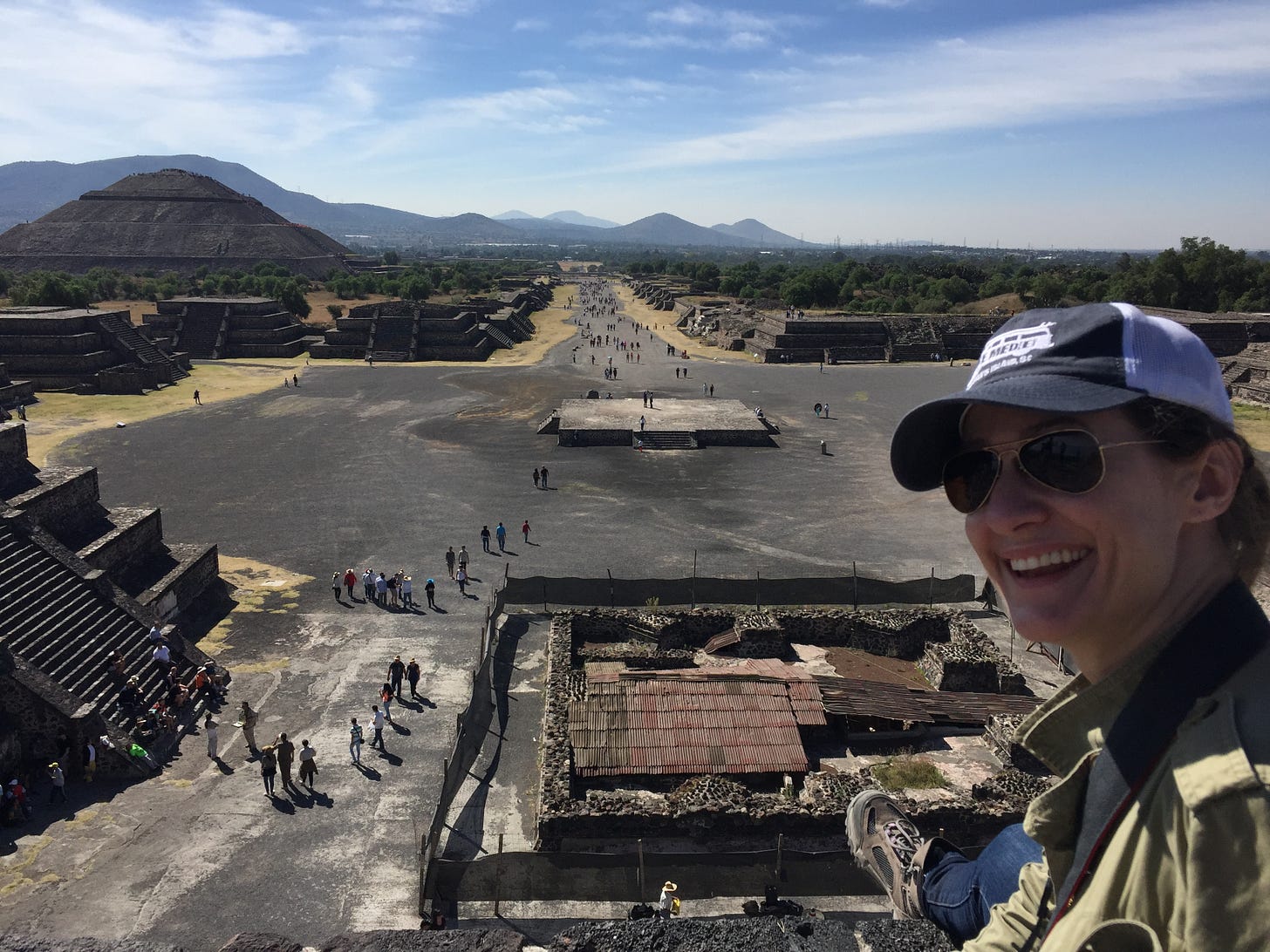 Moon Pyramid at Teotihuaca