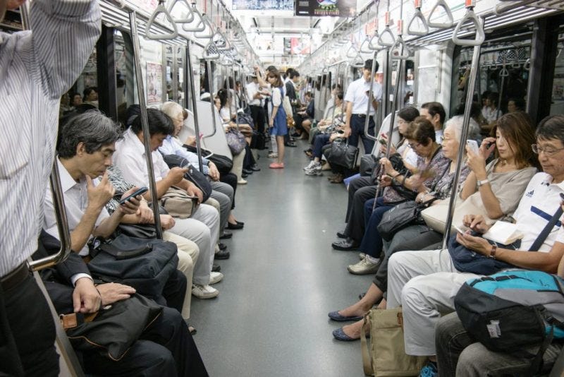 Tokyo Metro train