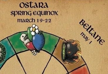 Spring Equinox to Beltane - An Orgy of Satanic Festivals