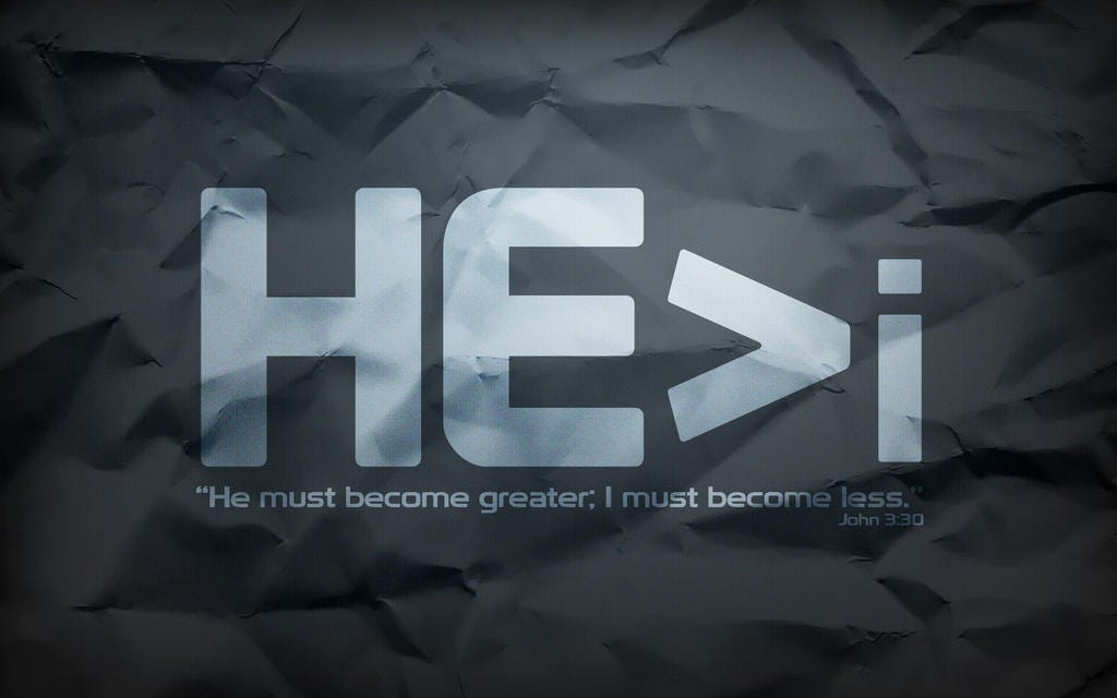 John 3:30 by Xiphos71 on DeviantArt