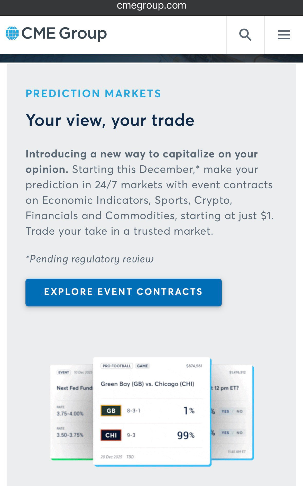 The Latest Dumb Thing A CEO Said About Prediction Markets