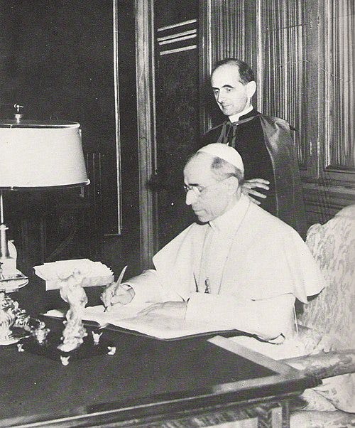 File:Pius XII with Monsignor Montini.jpg